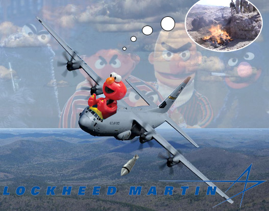 Sesame Street (and War) is brought to you by Lockheed-Martin Elmo helps families grieve