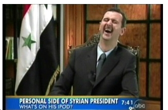 bashar-al-ipod What's on Bashar's playlist?