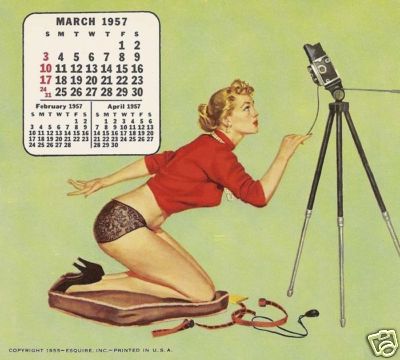 1957 Pinup Girl 1957 Pinup Girl