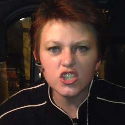 "I will spit on you, motherfucker."