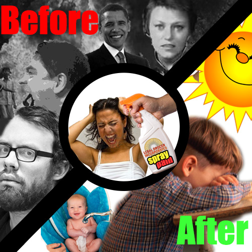 Lebal Drocer SprayPain