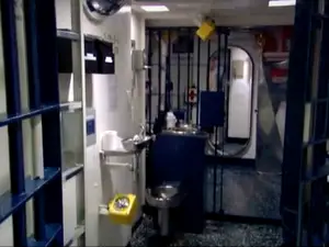 Each new Boeing aircraft comes with a reinforced jail cell, for unruly anti-maskers.