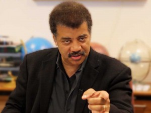 Was Neil Tyson possessed by Satan on the set of Cosmos?