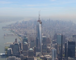 The world's number one terror target, the 1,776 foot tall Freedom Tower, fell after terrorists carefully laced the interior structure with nanothermite.